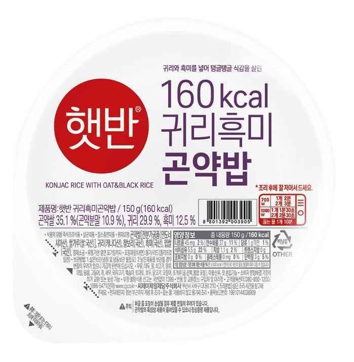 OAT BLACK KONJAC RICE 150g